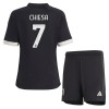 Conjunto (Camiseta+Pantalón Corto) Juventus Chiesa 7 Tercera Equipación 23-24 - Niño